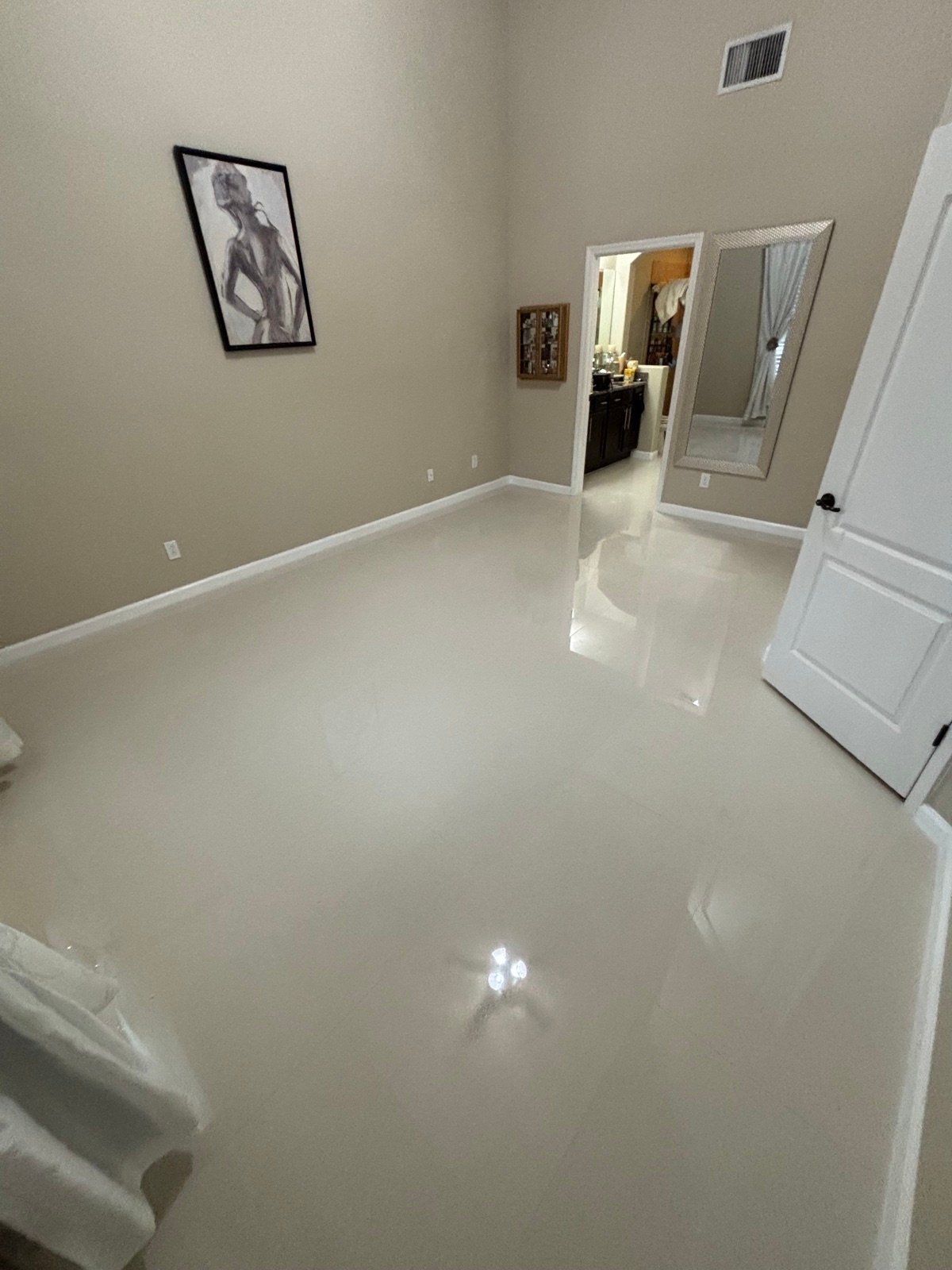 Tile installation