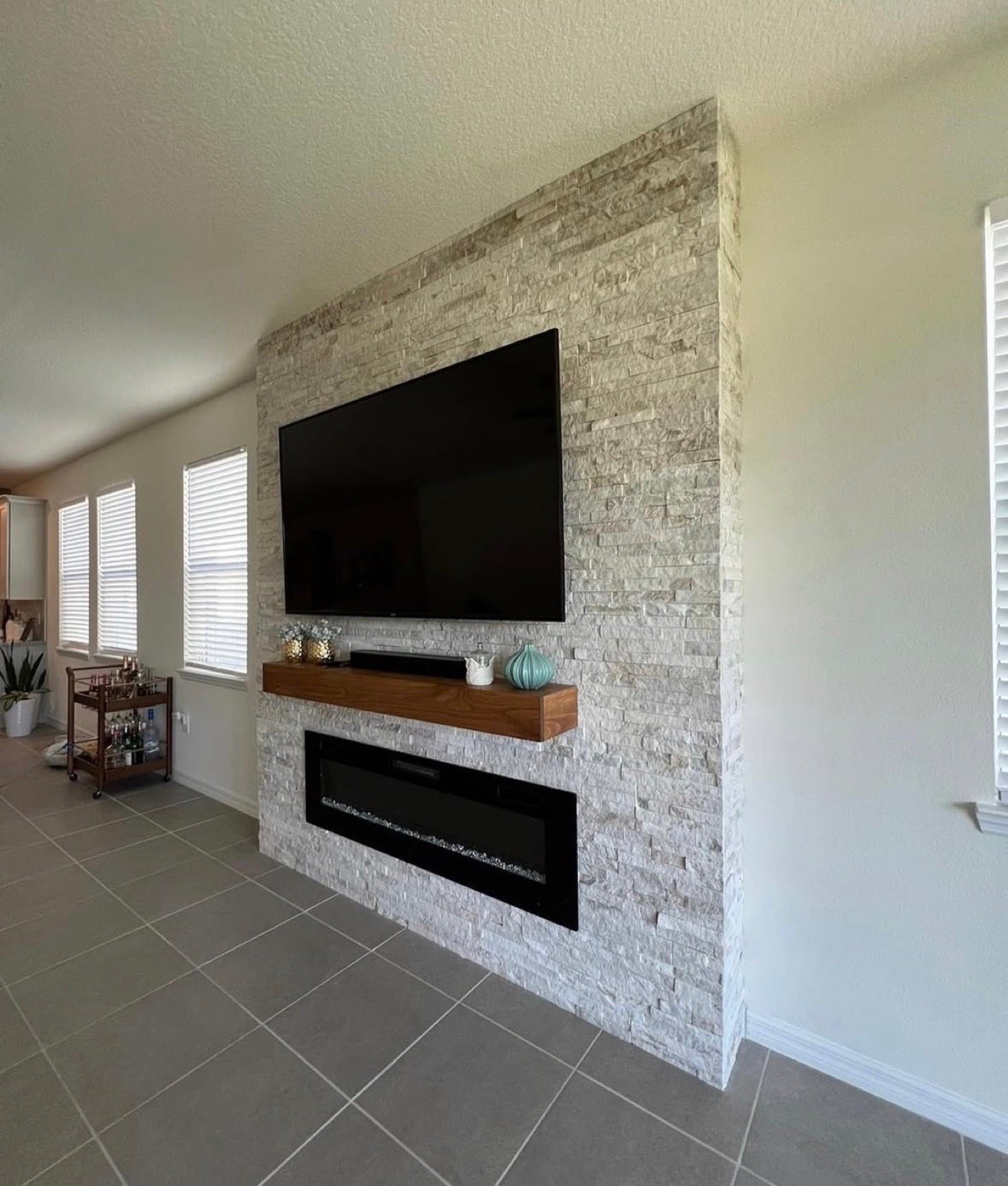 TV stand installation
